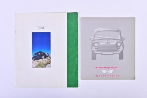 MINI: An interesting set of 'MINI' sales brochures by Rover Cars. 1993 'MINI' sales brochure