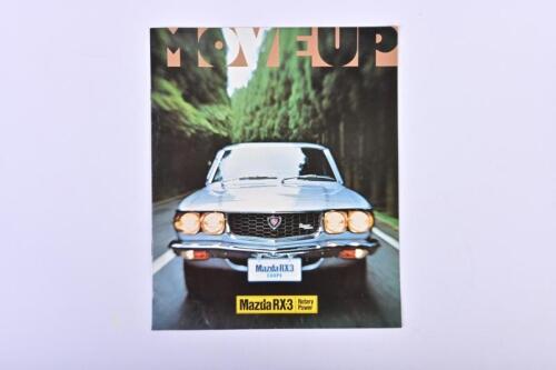 MAZDA RX-3: A 1973 Mazda RX-3 sales brochure - 'MOVE UP'
