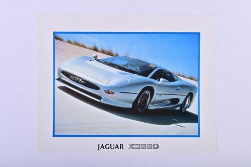 JAGUAR: A quality Jaguar XJ220 sales brochure