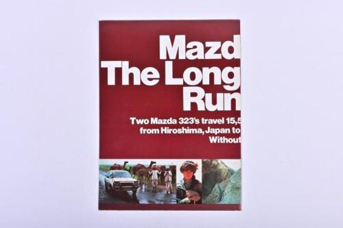MAZDA: A 1978 Mazda 323 fold out sales brochure