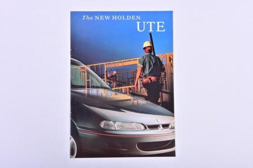 HOLDEN: A 1995 'The NEW HOLDEN UTE' colour sales brochure