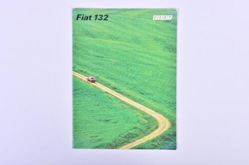 FIAT: A FIAT 132 sales brochure (Edition no. 3616)
