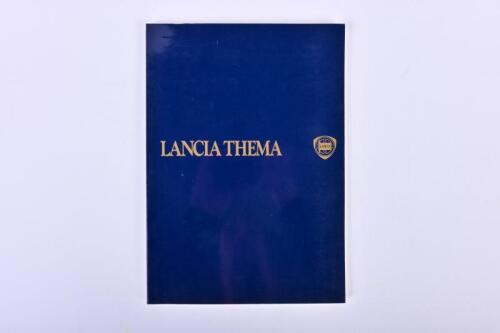 LANCIA: A 1984 LANCIA THEMA high quality, detailed Press Release book