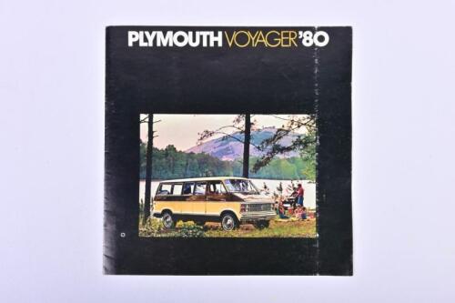 PLYMOUTH: A 1980 'PLYMOUTH VOYAGER'80' sales brochure