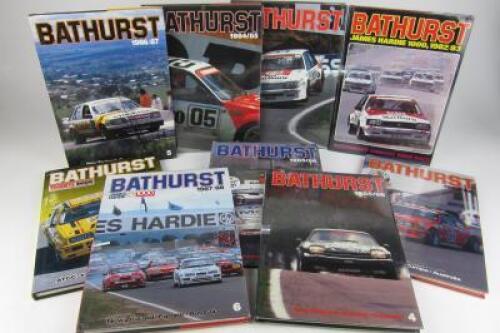 BATHURST: Nine copies of the annual Bathurst round-up book by GS Publications from 1982/83 to 1988/89&nbsp;(with 6+ driver signatures)