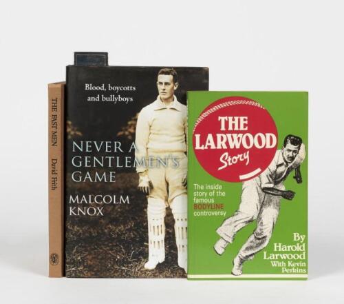 BOOKS: Three book relating to controversy in cricket