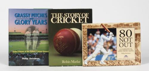 CRICKET GROUNDS: Three books relating to cricket grounds