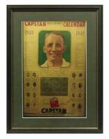 CRICKET IMAGES: A framed needlepoint depiction of a village green cricket match , together with three further cricket themed frames - 3