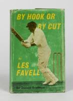 LES FAVELL: 'BY HOOK OR BY CUT' hardcover book by Les Favell, signed by Les Favell to inside cover