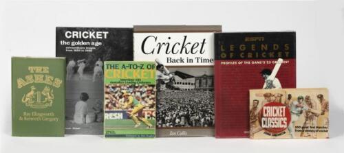 AUSTRALIAN CRICKET: A collection of books relating to Australian cricket