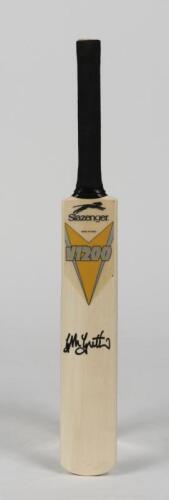 GLENN MCGRATH: A miniature cricket bat signed by Glenn McGrath