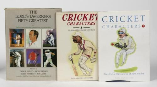 CRICKETERS: Three books relating to cricketers