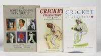 CRICKETERS: Three books relating to cricketers