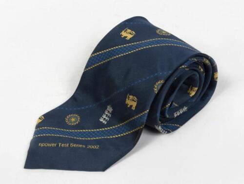 TIES: A England cricket team tie from the test series 2001