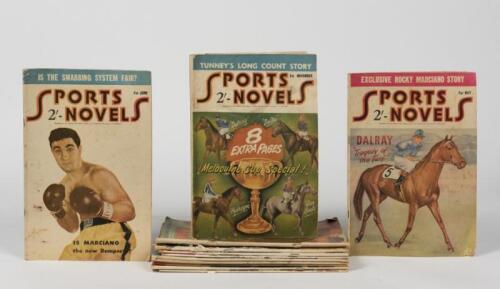 MAGAZINES: A collection of thirteen vintage Sports Novels magazines, 1950's