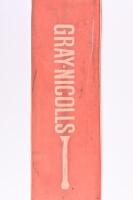SIGNED CRICKET BAT: A Flix International cricket bat with multiple signatures including Ian Chappell, Barry Jarman, Brain Booth and Neil Hawke - 2