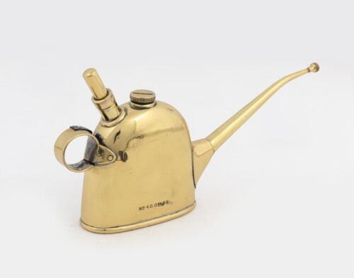 LUCAS: A early Lucas (No. 40) brass oiler