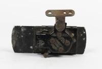 SMITHS: A rare circa 1940s/1950s Smiths combined rear vision mirror and clock - 2