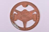 BADGE: An rare 1950s "Ecurie Mediterranee" enamel badge - 2