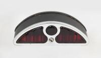 STOP LIGHT: A demi rear stop light with ruby glass with number plate lamp