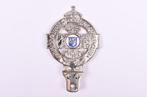 R.I.A.C: A 'ROYAL IRISH AUTOMOBILE CLUB' membership badge. Membership Number 'C1635'