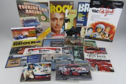 HOLDEN: A collection of mainly Holden and Brock related items&nbsp;(signed)