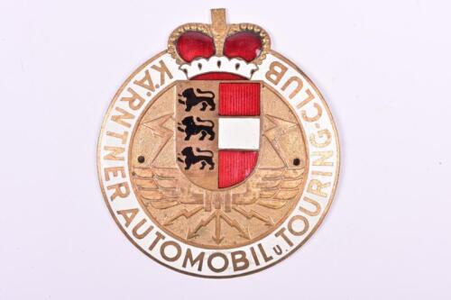 K.A.T.C: A 'KARNTNER AUTOMOBILE TOURING CLUB' membership badge