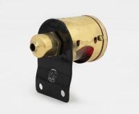 STOP LAMP: An early cylindrical brass stop lamp produced by "W.B BRUXELLES" - 2