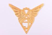 A.C.VOSGIEN: A brass 'A.C.VOSGIEN' car club badge by Drago, Paris - 2