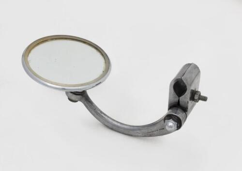 MIRROR: An English 'Stadium' bracket mount rear vision mirror