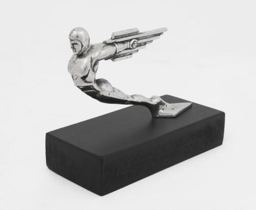 MASCOT: A 1920s 'Rocket Man' American mascot believed to be off a circa 1927 LaSalle