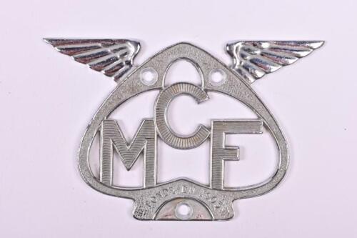 MOTO CLUB DE FRANCE: A rare MCF Moto Club De France Car Motorcycle Badge