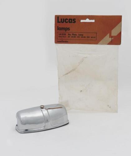LUCAS: An unused Lucas plate lamp (LA 1226)