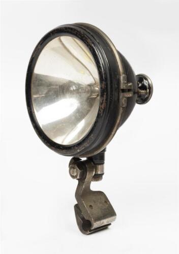 LAMP: A circa 1920s American 'S & M Lamp Co.' (No.80) L.A, with attached clamp