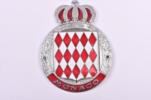 MONACO: A Monaco car badge