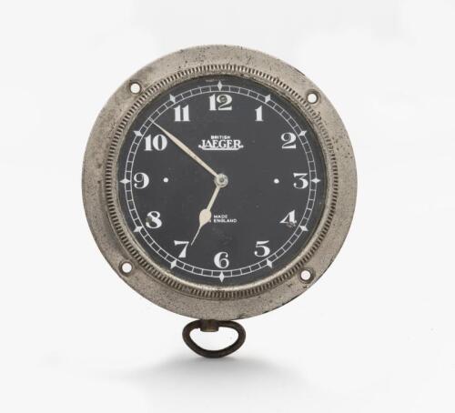 JAEGER: An early British made Jaeger clock. Working order