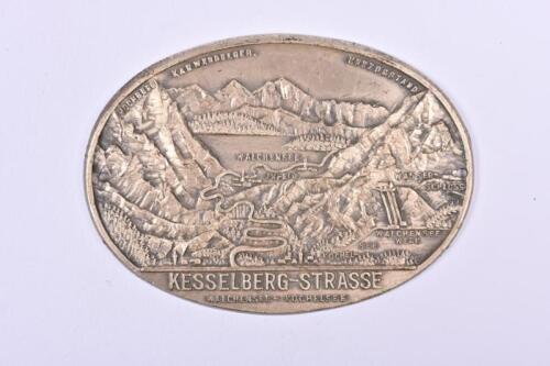KESSELBERG: A 'KESSELBERG-STRASSE' plaque depicting the region of Kesselberg