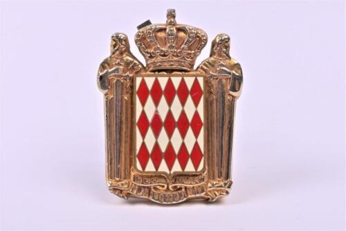 MONACO: A Monaco car badge by Drago, France