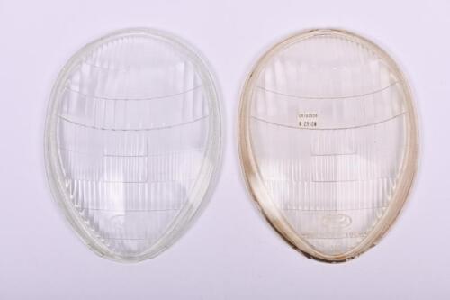 FORD: Pair of circa 1939 Ford glass headlamp lenses '91A'