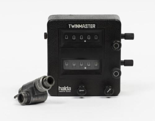 TWINMASTER: A rare period Halda Twinmaster TWN2 odometer. With T-Gear