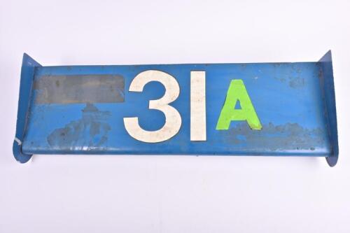 SPOILER: A circa 1970's racing rear spoiler. Measures 30 cm deep, 84 cm wide