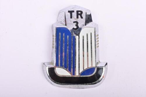 TRIUMPH: A TR 3 car badge