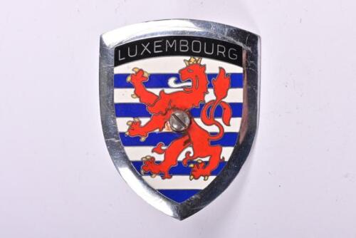 LUXEMBOURG: A 'LUXEMBOURG' car badge