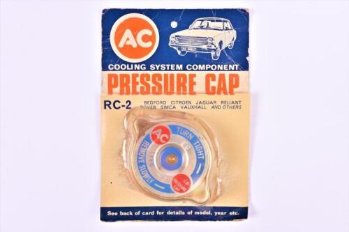 PRESSURE CAP: A unused Pressure Cap by AC-DELCO (Division of General Motor Limited) to suit various English and European marques