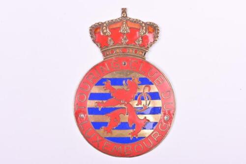 T.C.L: A Touring Club of Luxembourg car badge 1930s