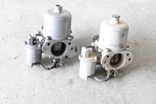 S.U CARBURETTORS: A pair of S.U Carburettors