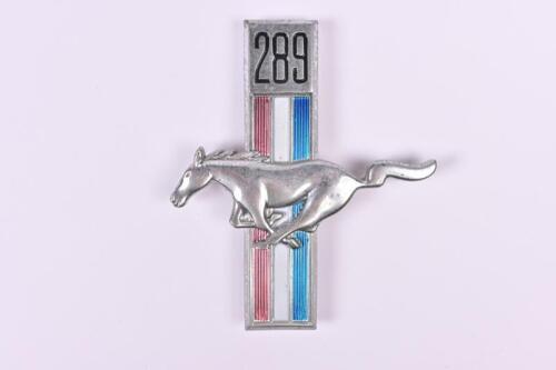 MUSTANG: A Ford Mustang '289' car badge