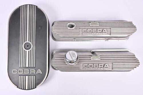 COBRA: Two R.H.S 'COBRA' header covers & COBRA air filter