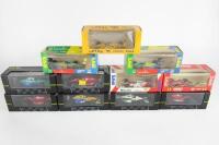 F1 MODELS: A group of 1:43 scale F1 models by Onyx.