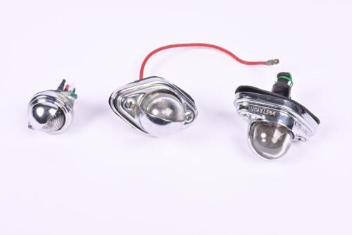 LAMPS: Three Lucas plate/roundel lamps. Model No. L550B & L534